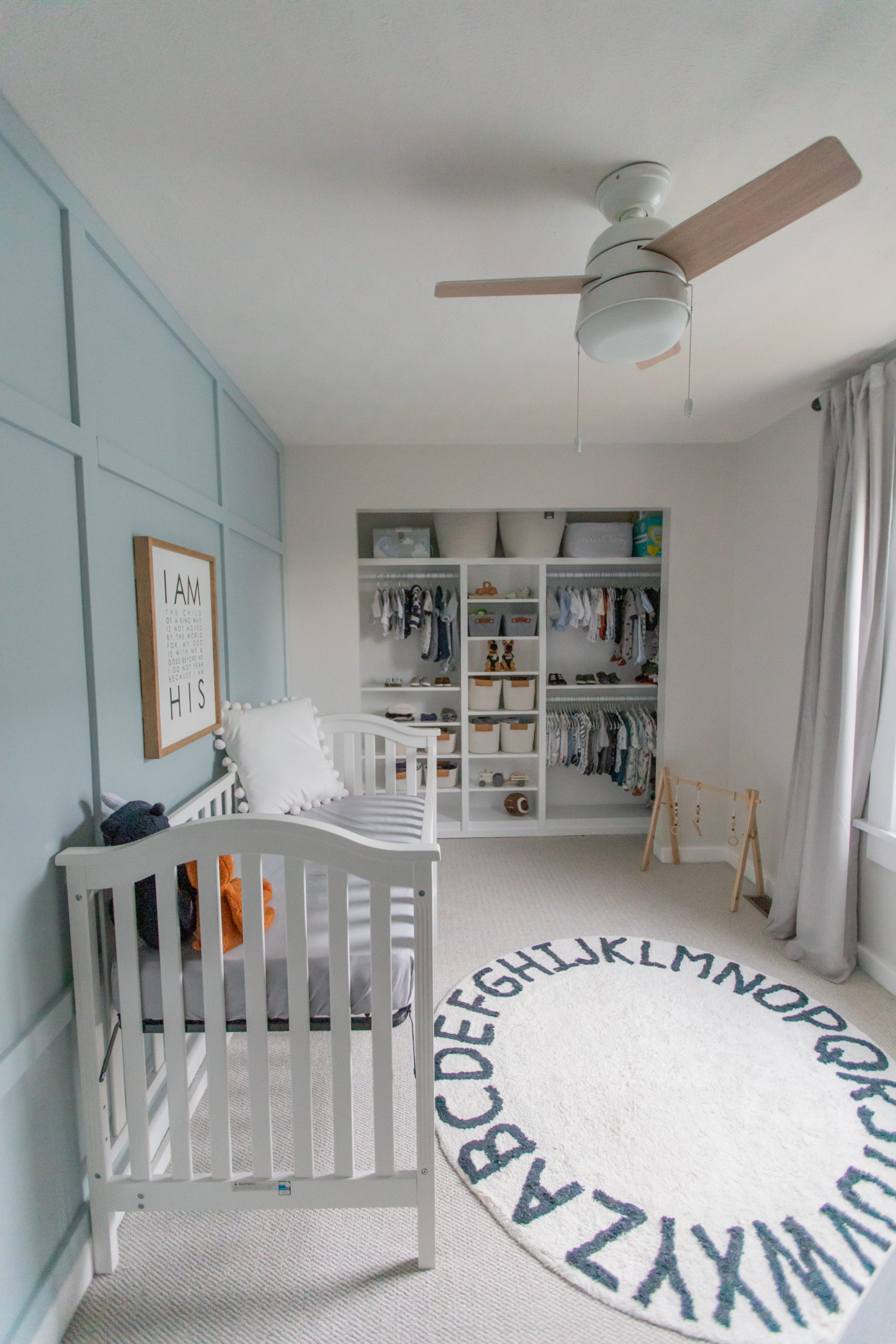 Modern Minimalist Boy Nursery